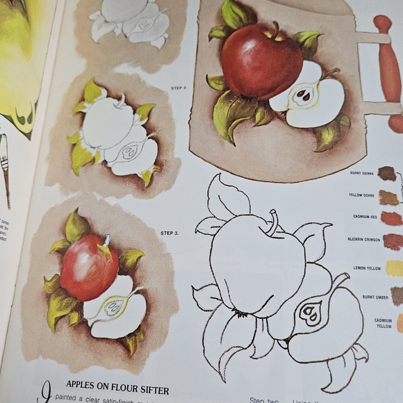 How to do Tole Painting by Lola Ades Walter Foster #192 Vintage Softcover - Picture 5 of 16